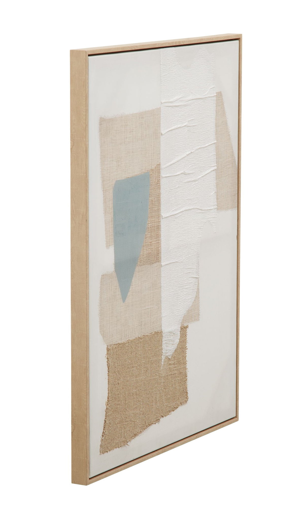 Framed Canvas Soft Geometry - Natural