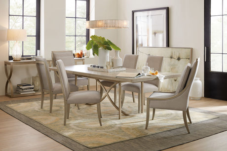 Elixir - Host Chair - Pearl Silver