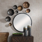 Lucky - Coins Wall Bowls, Set Of 4 - Brass