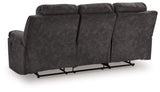 Brysonview - Reclining Sofa - Charcoal