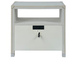 New Modern - Riven Nightstand - Gray