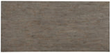 Rustic Glam - Trestle Desk - Dark Gray