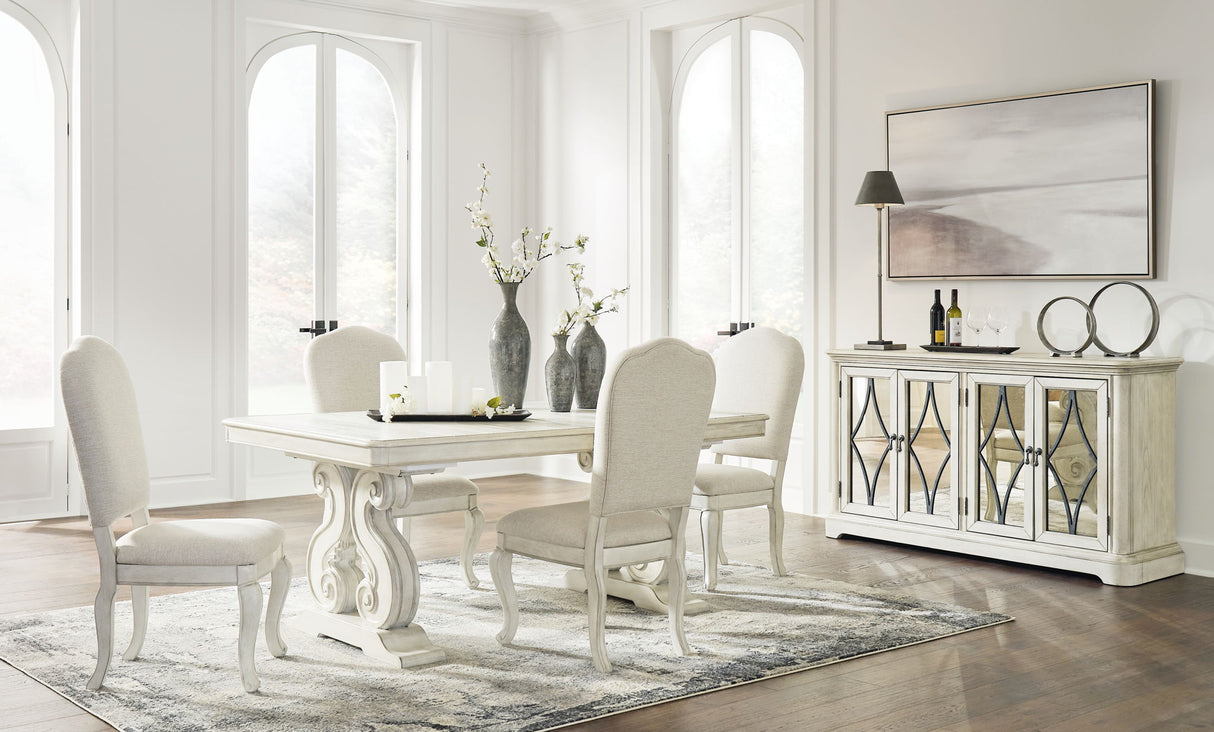 Arlendyne - Antique White - Dining Uph Side Chair (Set of 2)