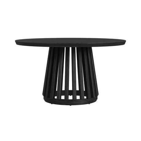 Mateo - Round Dining Table - Black