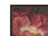 The Secret Garden - Flourish Framed Print - Red
