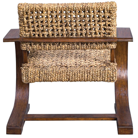 Rehema - Natural Woven Accent Chair - Beige