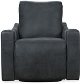 RC - Lewis Power Swivel Recliner - Black