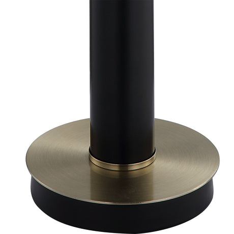 Table Lamp With Slender Metal Body - Black