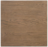 Sonnet - Square End Table - Dark Gray