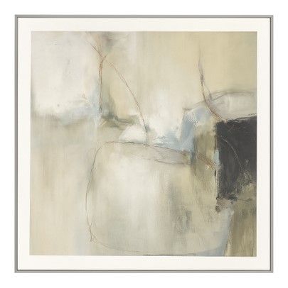 Framed Canvas Shifting Horizons - Natural – Domestic Possessions