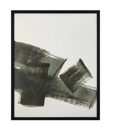 Dynamic Detail Framed Print - Black