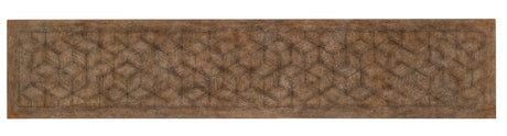 Americana - Trestle Console Table - Dark Brown