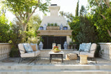 Provence - Sofa, With Self Welt - Canvas Flax / Black