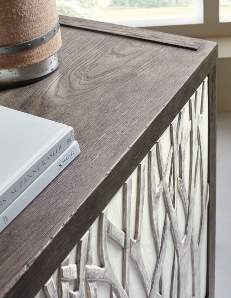 Commerce And Market - Aspen Grove Door Chest - Dark Gray