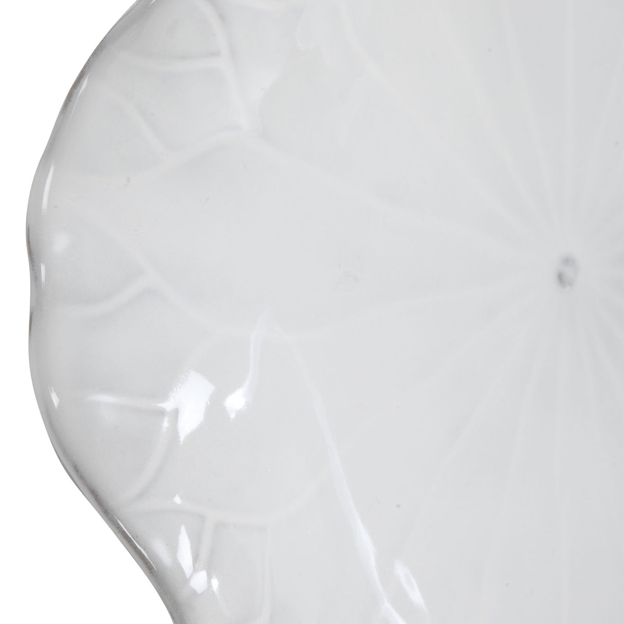 Abella - Ceramic Wall Decor, Set Of 3 - White