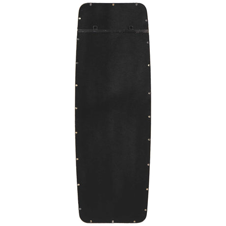 Mirror With Rounded Corners - Matte Black