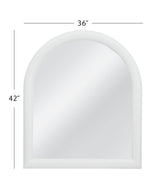 Vega - Wall Mirror - Glossy White