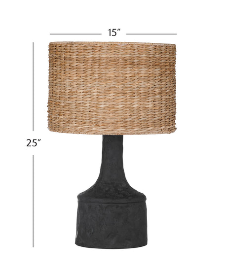 Natrona - Table Lamp - Matte Black