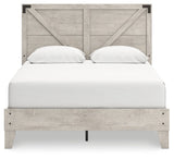 Shawburn - Platform Bed With Crossbuck Panel Headboard