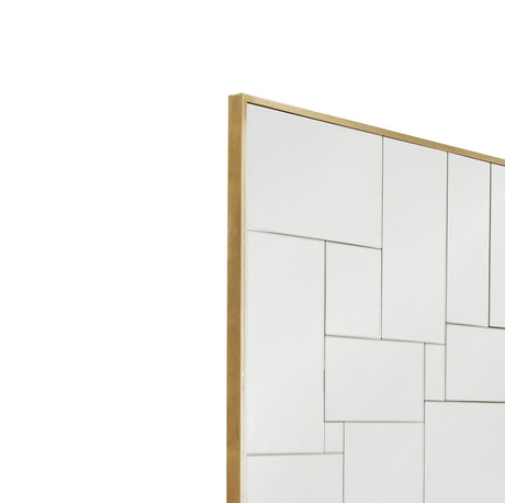 Delphine - Floor Mirror - Antique Gold