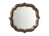 Royal Kahala - Lotus Blossom Mirror - Dark Brown
