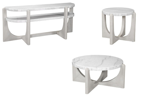 Gavin - Console - White