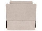 Asher - Skirted Swivel Chair, Special Order - Beige