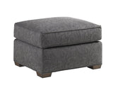 Lexington Upholstery - Fiona Ottoman - Dark Gray