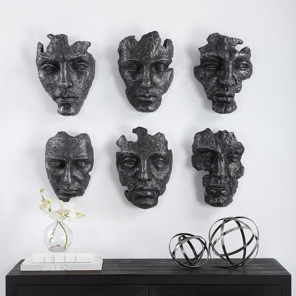 Self-Portrait - Mask Wall Decor (Set of 6)