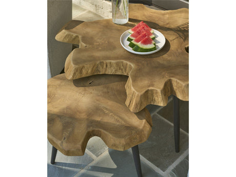 Oasis - Driftwood Nesting Tables - Light Brown