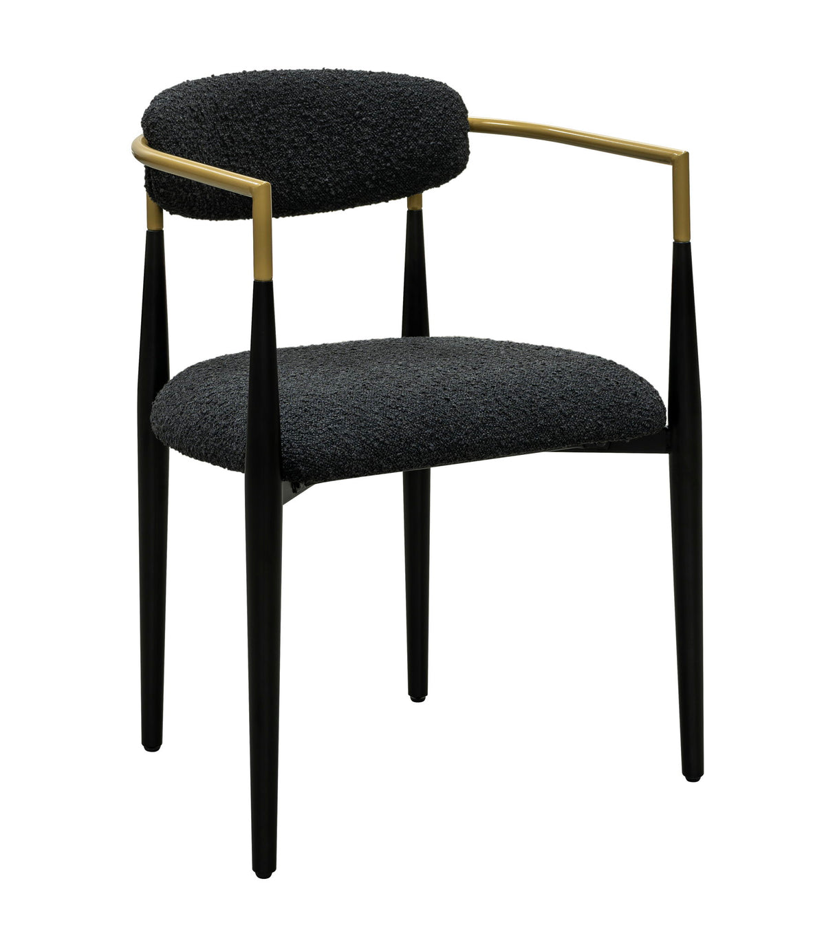 Jenson - Dining Chair - Black / Gold