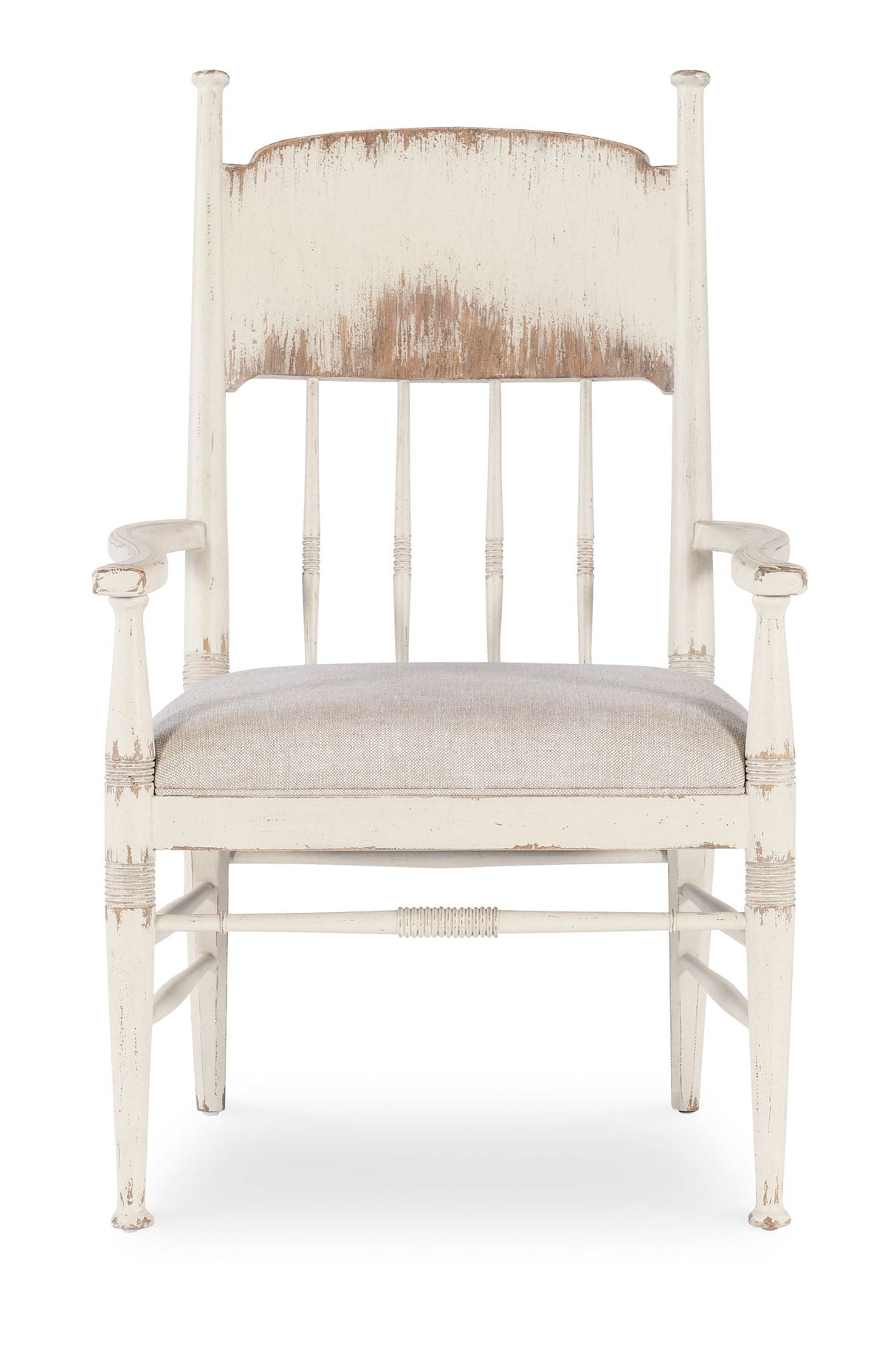 Americana - Upholstered Seat Arm Chair (Set of 2)