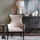 Malena - Glossy Table Lamp - White