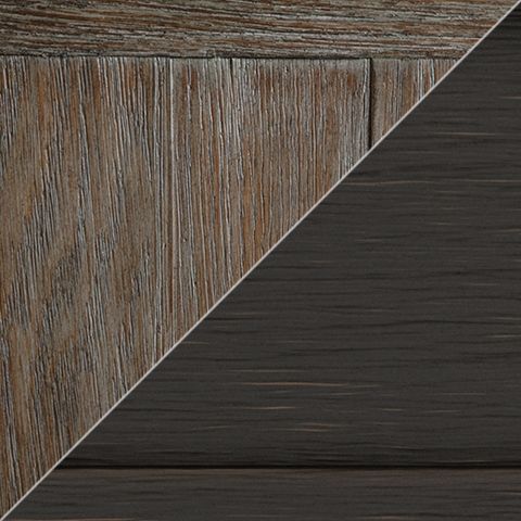 Tyler Creek - Grayish Brown / Black - Chair Side End Table