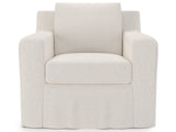 Ryman - Slipcover Swivel Chair, Special Order - White
