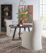 Verbatim - Round Dining Table - Dark Brown
