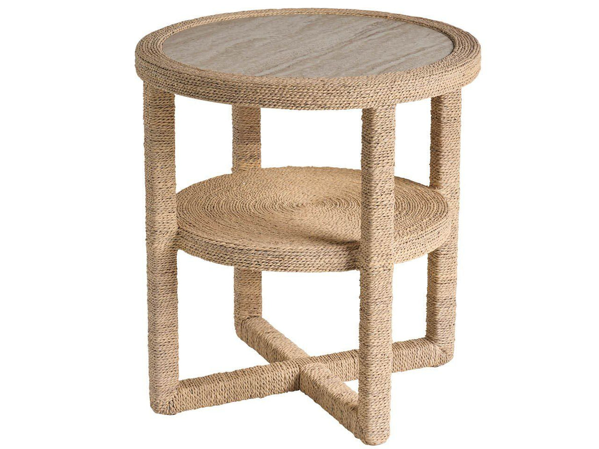 Oasis - Abaca Side Table - Beige