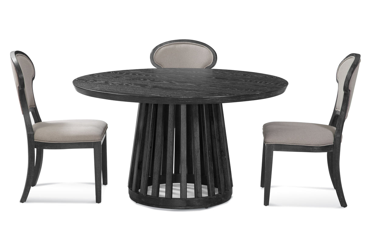 Mateo - Round Dining Table - Black