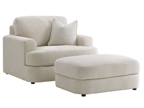 Laurel Canyon - Halandale Ottoman - Beige