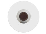 Park City - Apex Glass Top Accent Table - Dark Brown
