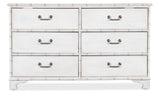 Charleston - Six-Drawer Dresser - White