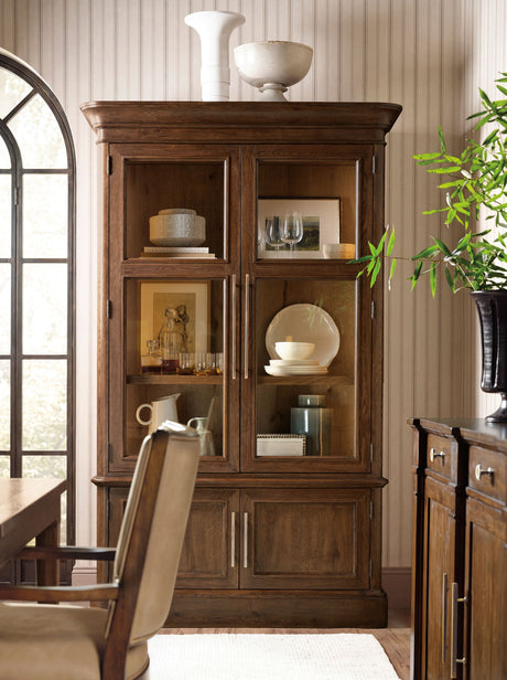 Cashiers - Display Cabinet - Chestnut