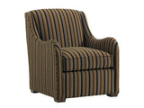 Lexington Upholstery - Fiona Lounge Chair - Dark Brown