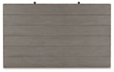 Charina - Antique Gray - Rectangular Cocktail Table