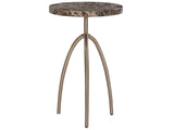 Fenwick - Emperador Table - Dusty Bronze