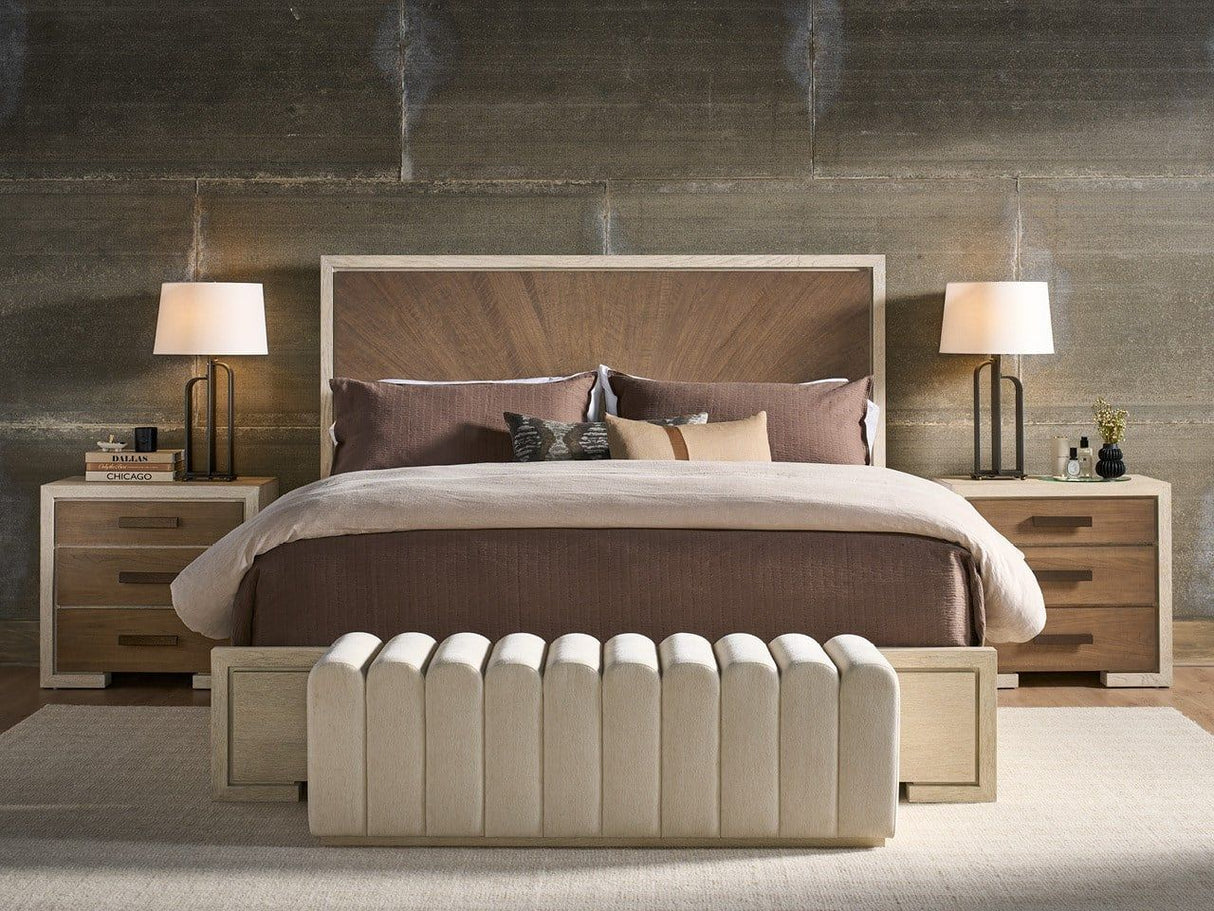 Modern / Mist & Veil - Strata Bench - Beige