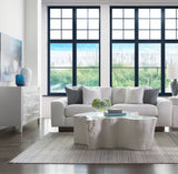 Signature Designs - Capitola Asymmetrical Cocktail Table - White