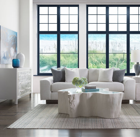 Signature Designs - Capitola Asymmetrical Cocktail Table - White