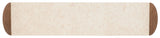 Eleana - Marble Top Console Table - Medium Wood