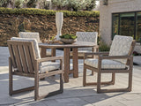 Mozambique - Round Dining Table - Dark Brown